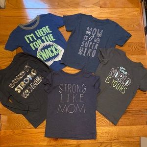 Boys size 2T tees